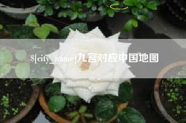 抚州九宫对应中国地图