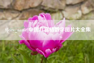 抚州中国九宫格数字图片大全集