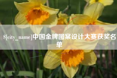 抚州中国金牌图案设计大赛获奖名单