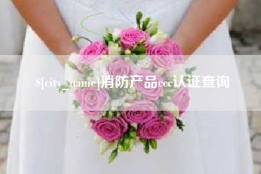 抚州消防产品ccc认证查询