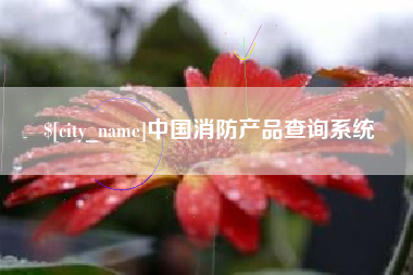 抚州中国消防产品查询系统
