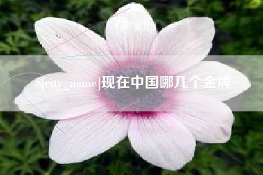 抚州现在中国哪几个金牌