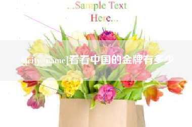 抚州看看中国的金牌有多少